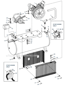 Part Location Diagram of ST049200AV Campbell Hausfeld Nipple-Npt 1/2 X 2